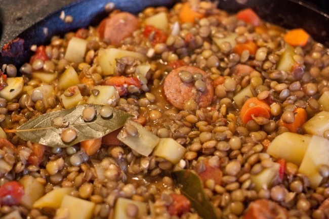 Spanish Lentil Stew-7