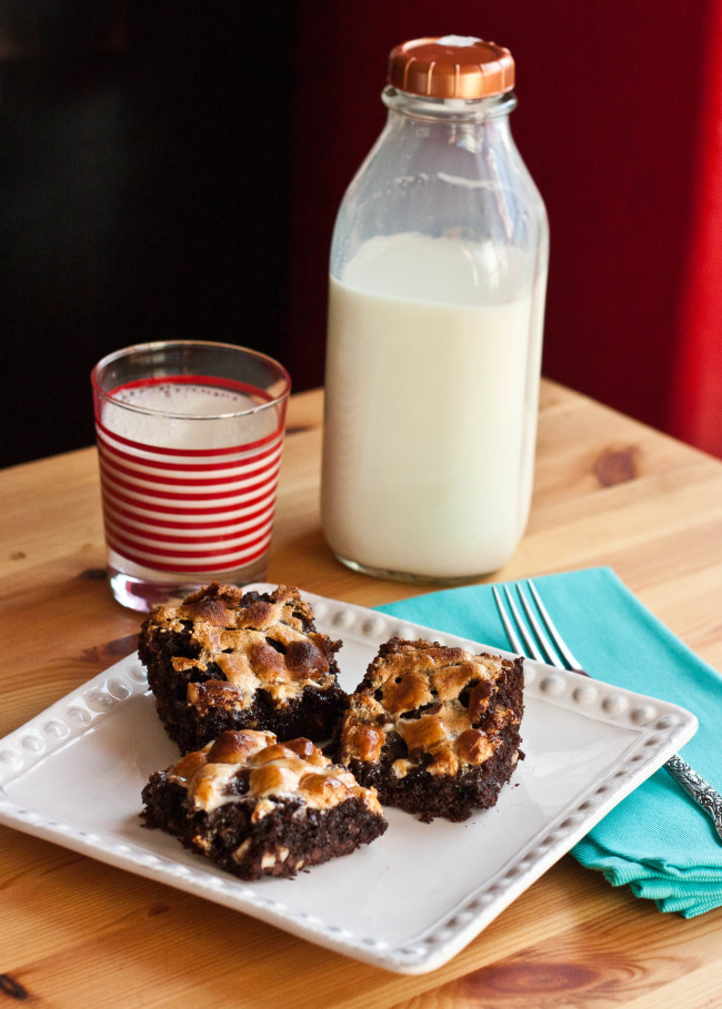 Rocky Road Brownies-6