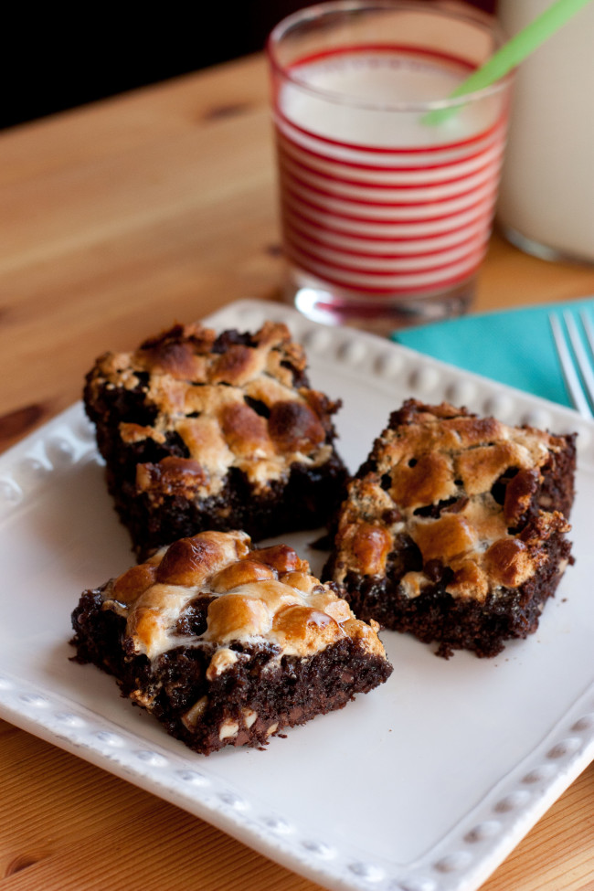 Rocky Road Brownies-7