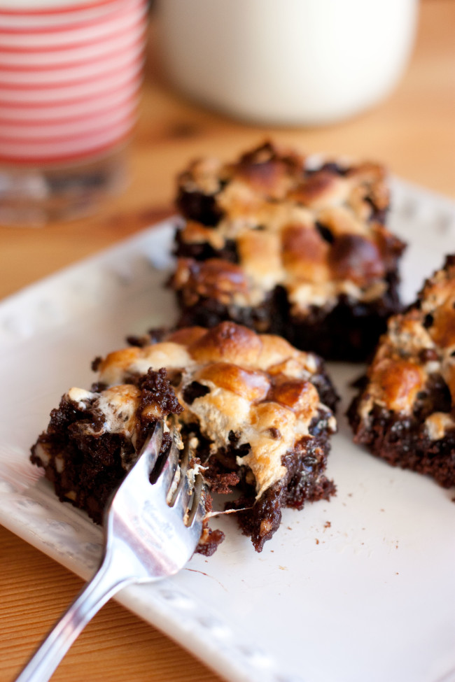 Rocky Road Brownies-8