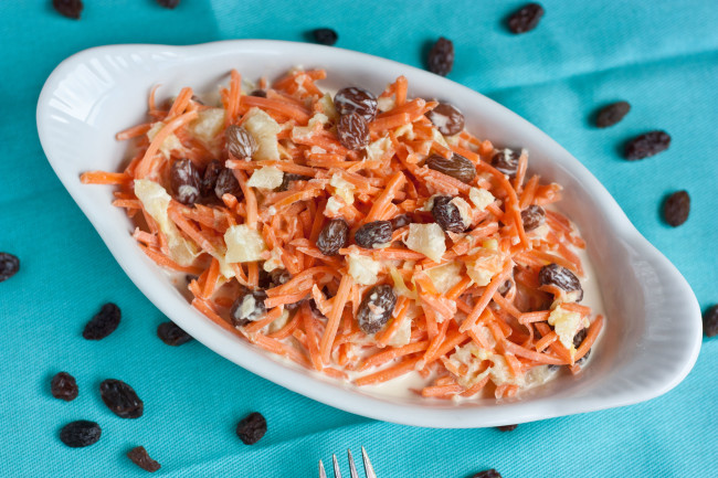 Carrot Raisin Salad