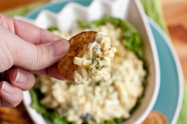 Tapenade Egg Salad