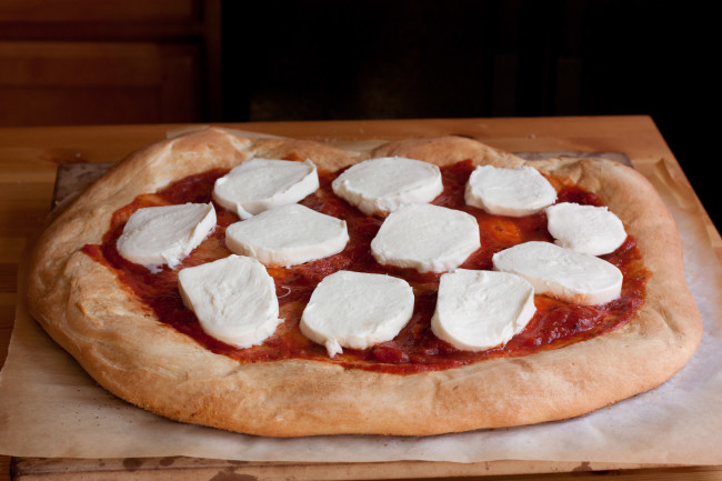 Eggplant and Olive Tapenade Pizza