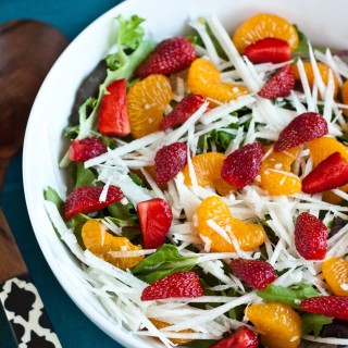 Jicama Strawberry Summer Salad