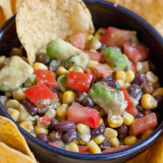 Black Bean, Corn, and Avocado Salsa