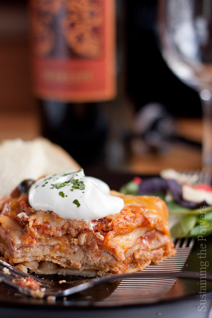 Easy No-Boil Mexican Lasagna