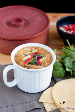 Slow Cooker Chicken Tortilla Soup