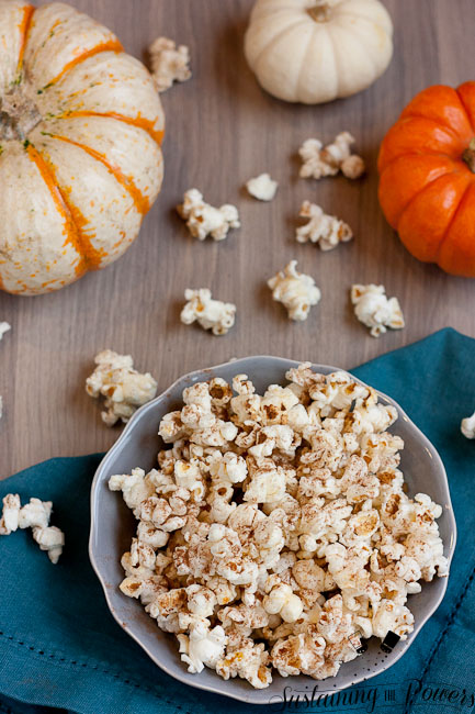Pumpkin Spice Kettle Corn - Making your own kettle corn on the stove is super easy and it just got better with the addition of Pumpkin Spice!! 