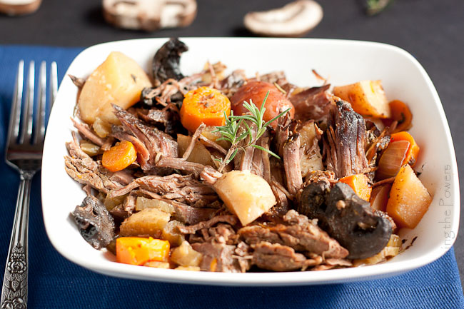 Rosemary Mushroom Pot Roast