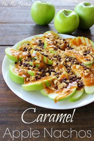 Caramel apple nachos -the pin junkie