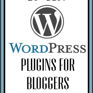20+ Wordpress Plugins that will help you speed up your blog, streamline your comments, and save you tons of time. I found them and tested them so you don't have to!