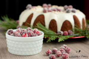 Sugared Cranberries have a sugary crust on the outside, but pop open to reveal their tart insides when you bite them. They're easier to make than you think, and they're the perfect accent for all your holiday baking and cocktails.