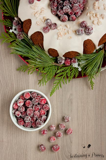 Sugared Cranberries - they're easier to make than you think and they're the perfect accent for all your holiday baking and cocktails.