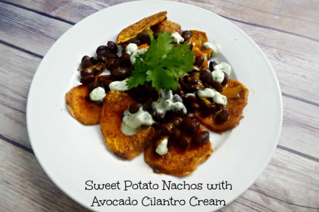 sweet-potato-nachos-with-avocado-cilantro-cream-amindfullmom