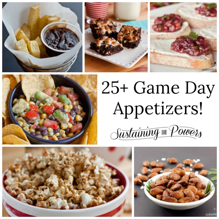 25+Game Day Appetizers