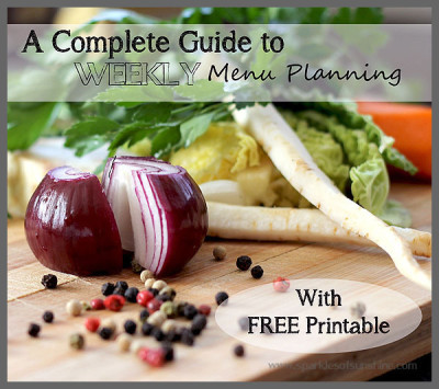A-Complete-Guide-to-Weekly-Menu-Planning-Sparkles of Sunshine