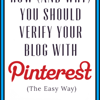 Tech Tips Thursday: How (and Why) to Verify Your Blog With Pinterest and Get Rich Pins