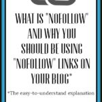 Everything a blogger needs to know about using nofollow links with an easy to understand explanation.