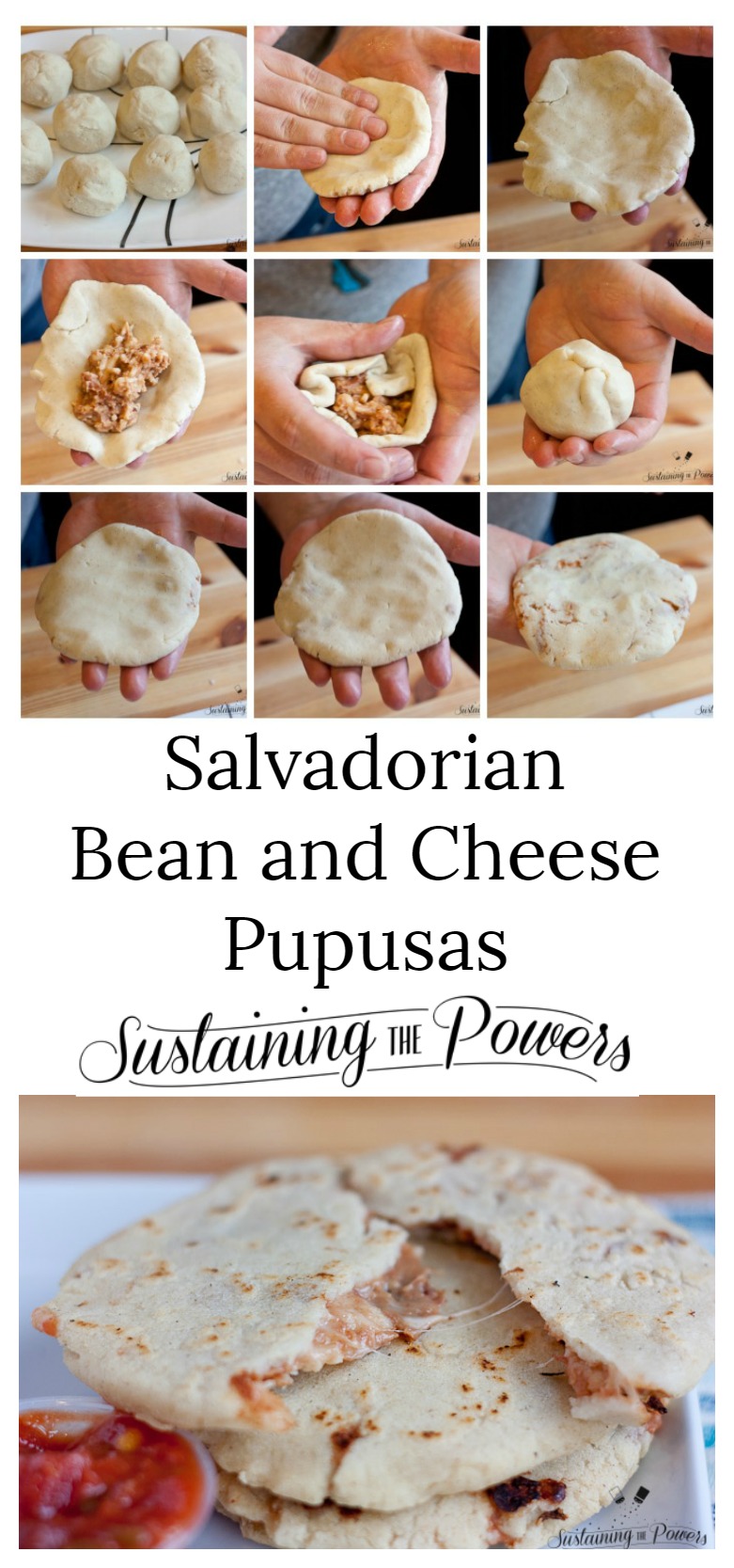 These look yummy and I'm so excited they're gluten-free! Salvadorean Pupusas are pillowy bean and cheese-stuffed corn tortillas. 
