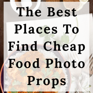 Food Photography Friday: The 5 Best Places to Get Cheap Food Photo Props