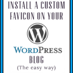 Create and Install a Favicon for Your WordPress Blog the Easy Way