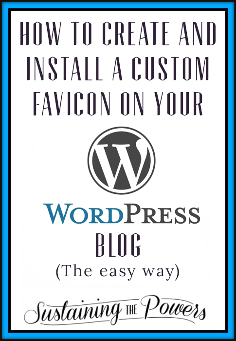 Create and Install a Favicon for Your WordPress Blog the Easy Way