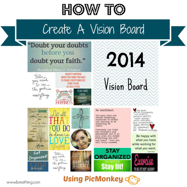 Creating a vision Board - Imperfect Vessel