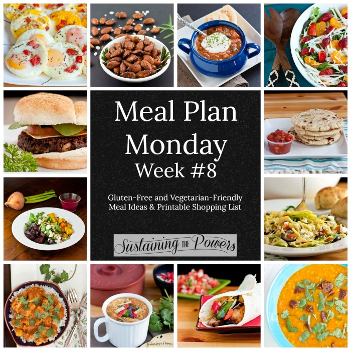 Meal Plan Monday Week 8 Collage