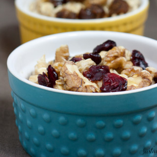 Recipe: Ultimate Oatmeal- With Honey, Walnuts, Dried Fruit and More!