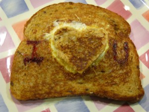 easy valentines breakfast - imperfect and fabulous