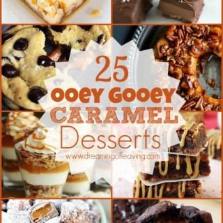 The Retro Re-pin Party Week 35 featuring 25 Ultimate Caramel Desserts