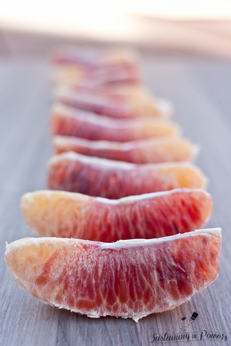 Rosemary Blood Orange Syrup - make your own soda, or pour it over pancakes