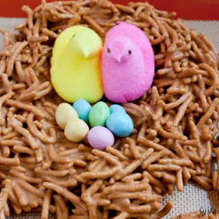 Cookie Butter and butterscotch? No way! These bird nests are always a huge hit to make with the kids.