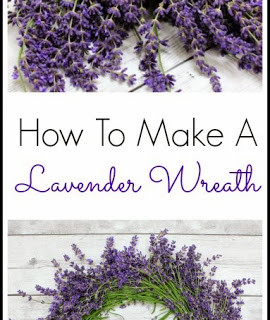 The Retro Re-pin Party Week 46 Featuring How To Make A Lavender Wreath