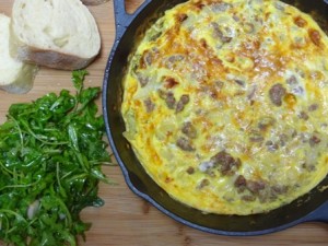 sausage-and-fennel-frittata