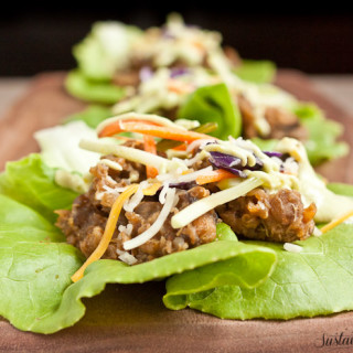 Slow Cooker Lentil Quinoa Lettuce Cups // Recipe Challenge+ Meal Plan Monday Week 30