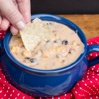 Game Day Queso, The Secret to Melty Cheese & a Crocktober Giveaway!
