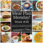 Weekly Gluten-free meal plans with shopping lists!