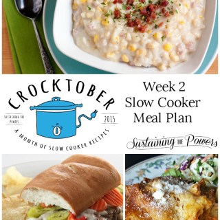 Crocktober 2015 Meal Plan Week 2