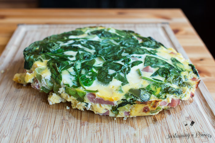 Slow Cooker Ham and Spinach Frittata + Crocktober 2015 Meal Plan Week 4 ...