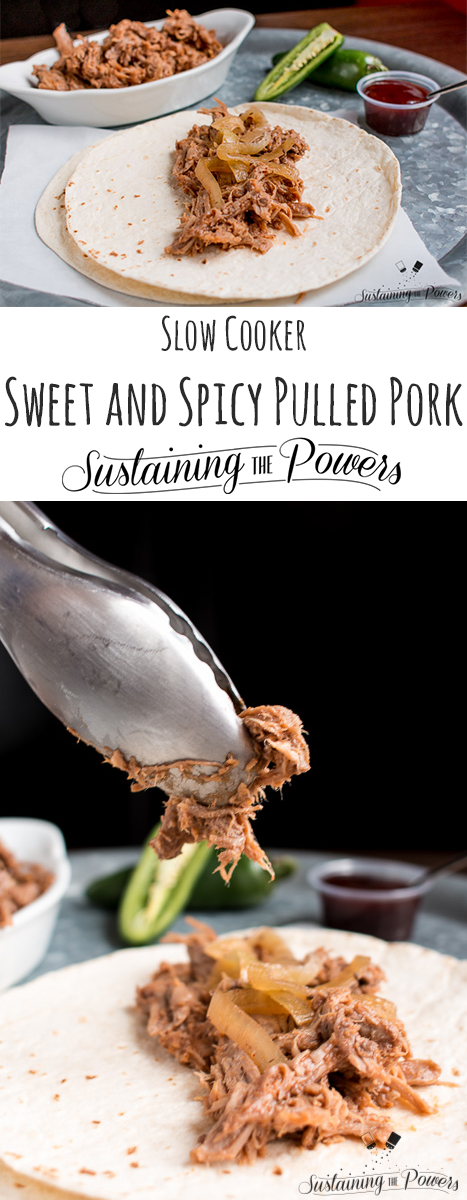 Slow Cooker Sweet and Spicy Pulled Pork made with Dr. Pepper! This was a huge hit with my family! 