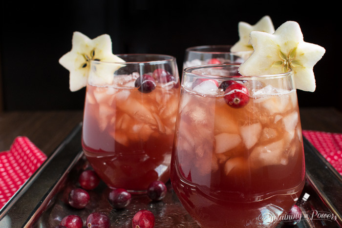 Cranberry Apple Sweet Tea is perfect to have on hand for your holiday entertaining!