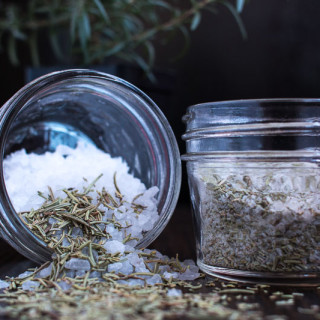 Rosemary Sea Salt – Quick Hostess or Neighbor Gift