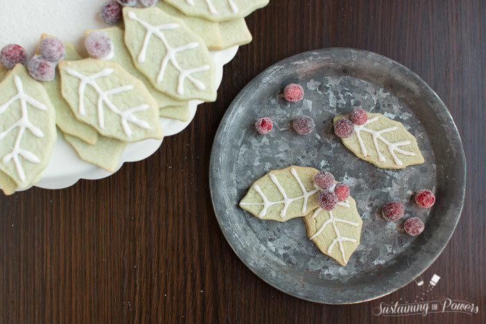 This looks amazing! And I never would have thought to use pistachio pudding mix in my sugar cookies. Brilliant! Pistachio Sugar Cookie Wreath with Sugared Cranberries