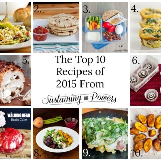 The Top 10 Recipes of 2015 and What to Expect in 2016!