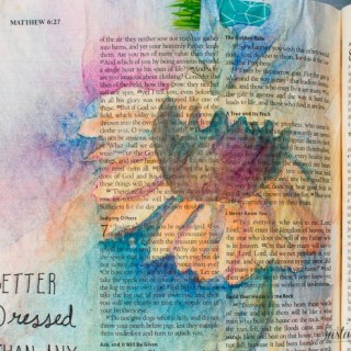 Bible Journaling - Your Love Is Strong -Sustaining the Powers-1