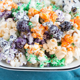 Quick and Delicious! This rainbow kettle corn is great for dressing up any party.