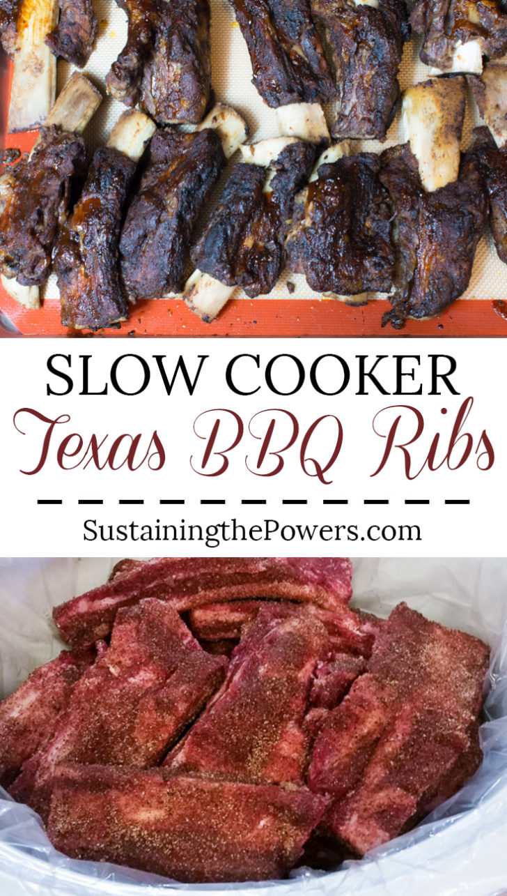 The best ribs you will ever eat - fall off the bone tender! I can't believe they're made in a slow cooker!