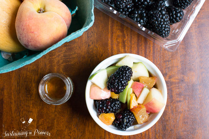 This is the best fruit salad I have ever eaten! Honey Lime Fruit Salad