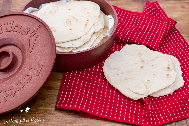 Traditional Homemade Flour Tortillas - so much better than store bought!